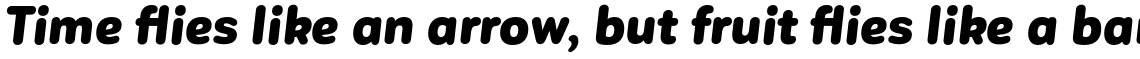 Corporative Sans Rounded Alt Black Italic