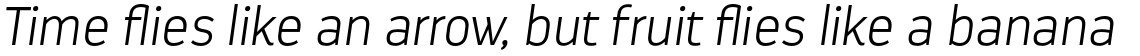 Darwin ExtraLight Italic