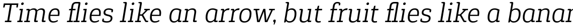 Gaspo Slab Light Italic