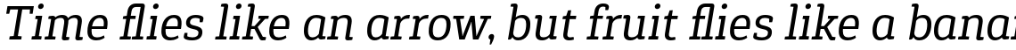 Gaspo Slab Regular Italic