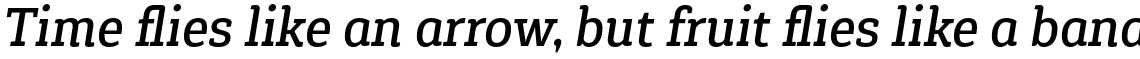 Gaspo Slab Medium Italic
