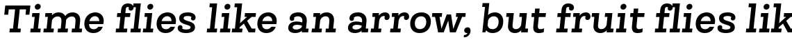 Queulat Alt Bold Italic