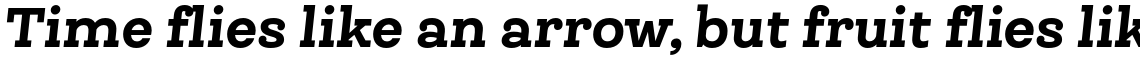 Queulat Alt Black Italic
