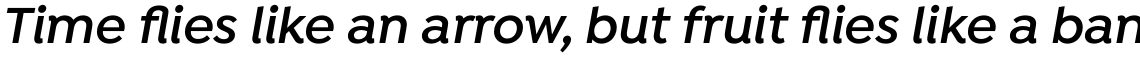 Isidora SemiBold Italic