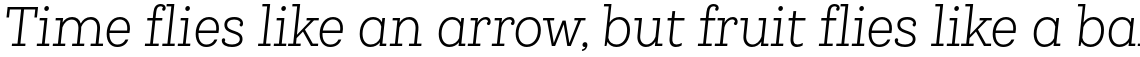 Queulat Condensed Light Italic