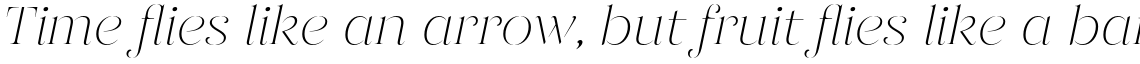 Gabriela Stencil UltraLight Italic