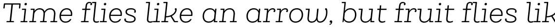Queulat Soft Light Italic