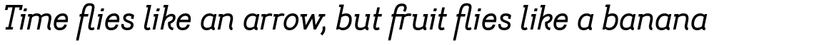 Hogar Slab SemiBold Italic