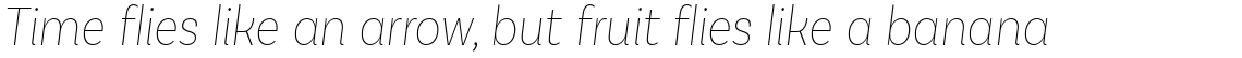Basic Sans Condensed Thin Italic