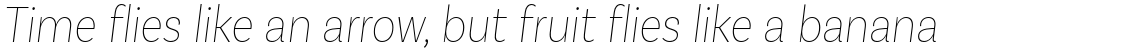 Basic Sans Condensed Alt Thin Italic