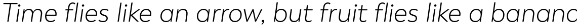 Trenda Light Italic