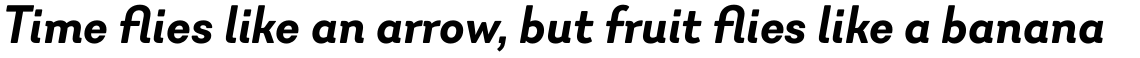 Javiera Bold Italic