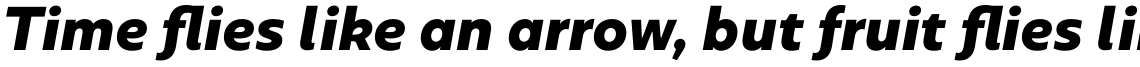 Geometrica ExtraBold Italic