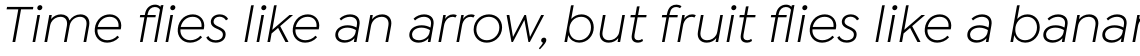Isidora Sans Regular Italic