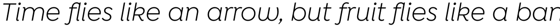 Isidora Sans Alt Regular Italic