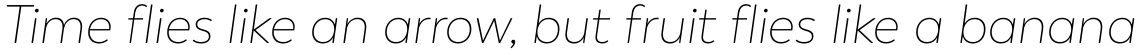 Boston ExtraLight Italic