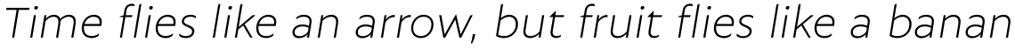 Autor Thin Italic