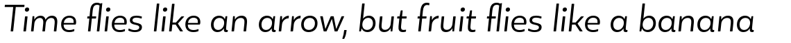 Blauth Light Italic