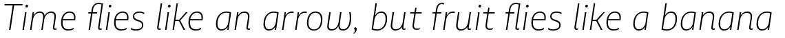 Multiple Sans Alt I ExtraLight Italic