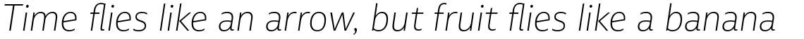 Multiple Sans Alt II ExtraLight Italic