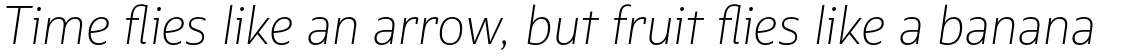 Multiple Sans Alt IV ExtraLight Italic