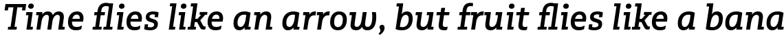 Multiple Slab Alt I SemiBold Italic