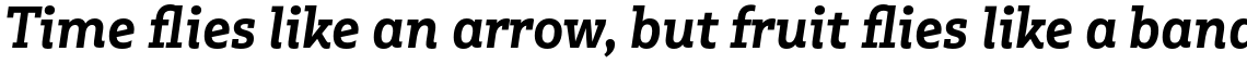 Multiple Slab Alt III Bold Italic