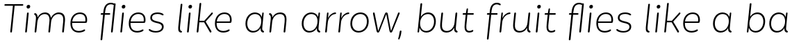 Mohr Rounded ExtraLight Italic