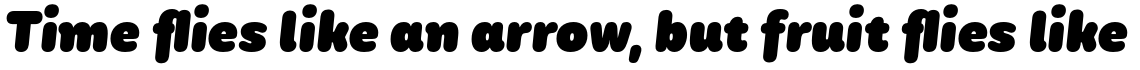 Mohr Rounded Heavy Italic
