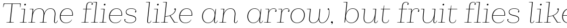Cagliari Thin italic