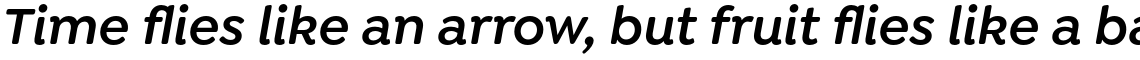 Isidora Soft SemiBold Italic