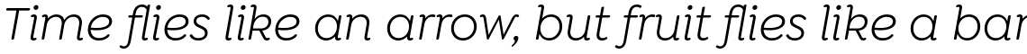Isidora Soft Alt Regular Italic