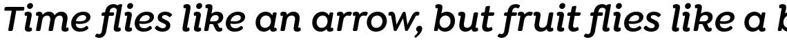 Isidora Soft Alt SemiBold Italic