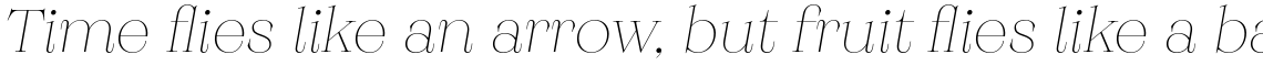 Monckeberg ExtraLight Italic