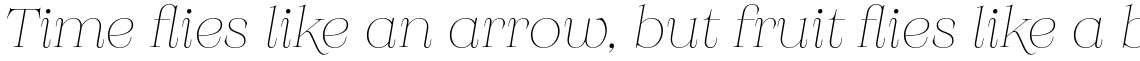 Monckeberg Alt ExtraLight Italic
