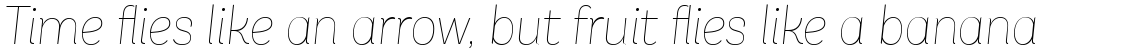 Andes Neue Alt 2 Thin Italic