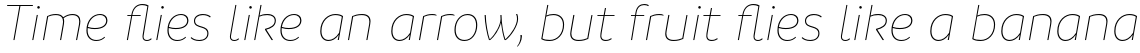Branding SF Thin Italic