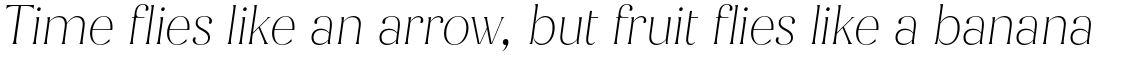 Jazmin Alt Thin Italic