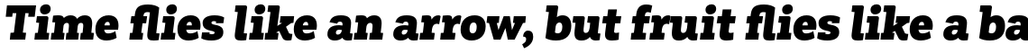 Corporative Slab Black Italic