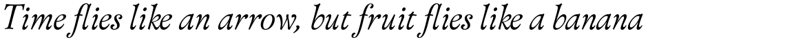 Versina Light Italic