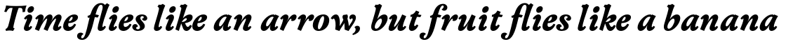 Versina Black Italic