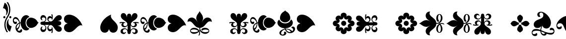 Versina Ornaments Regular