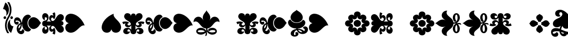 Versina Ornaments Black