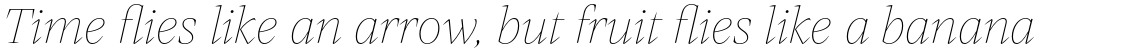 Mixta Pro Thin Italic