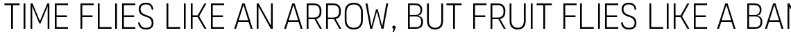 Organetto Condensed UltraLight