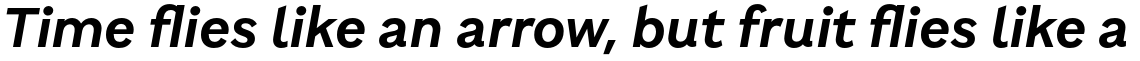 Brutalista Semi Bold Italic