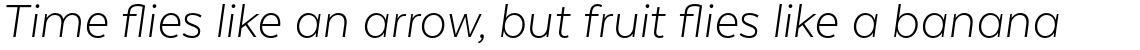 Texta Pro Light Italic