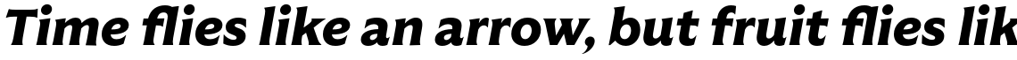 Vanguardia Bold Italic