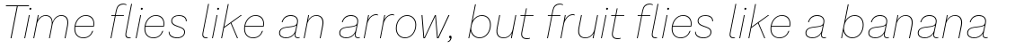 Santi Thin Italic
