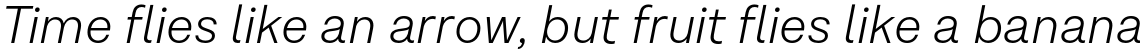 Santi Light Italic